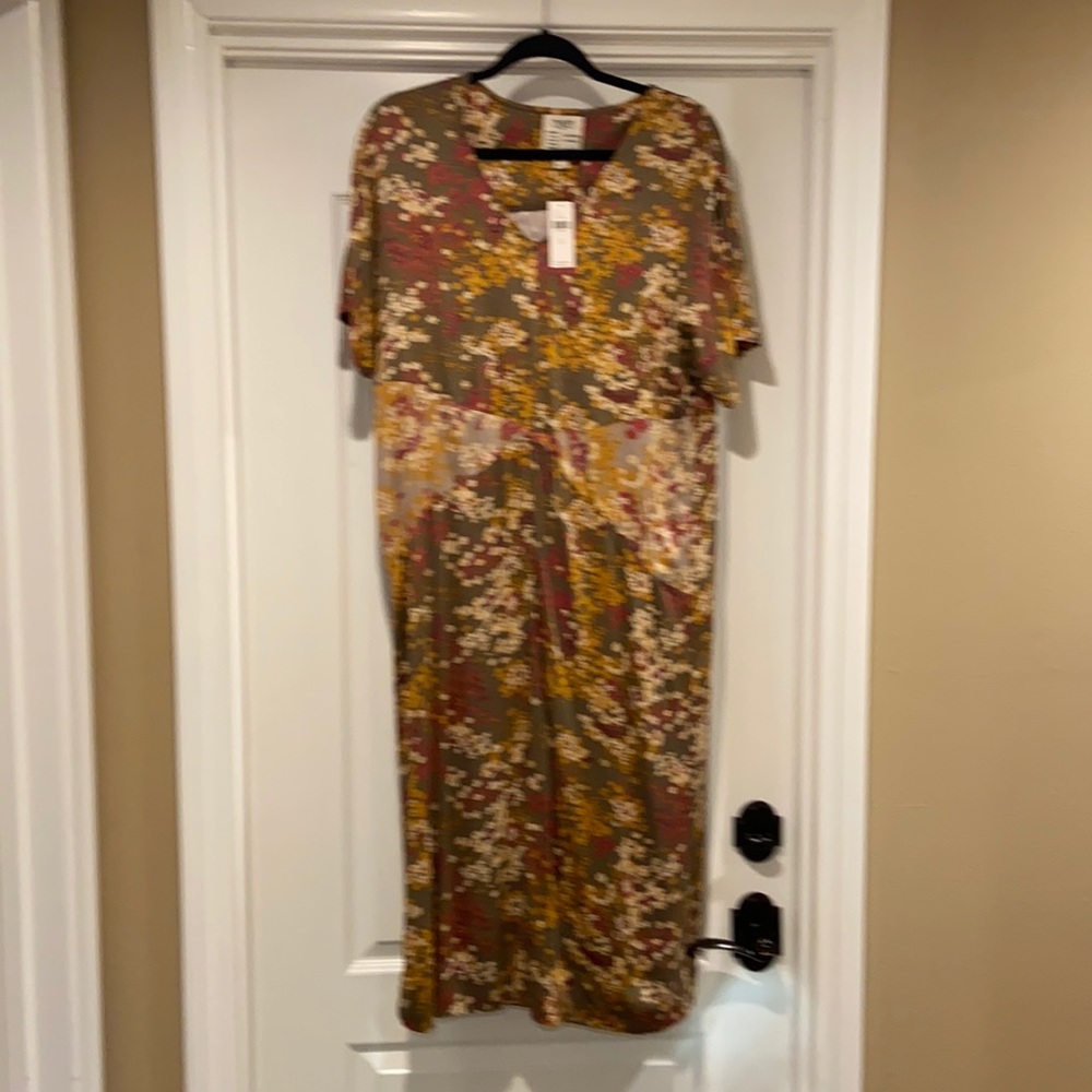 Anthropologie floral dress